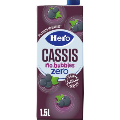 Hero cassis no bubbles zero