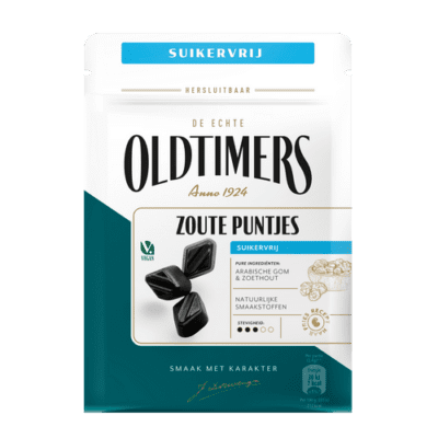 Oldtimers zoute puntjes suikervrij