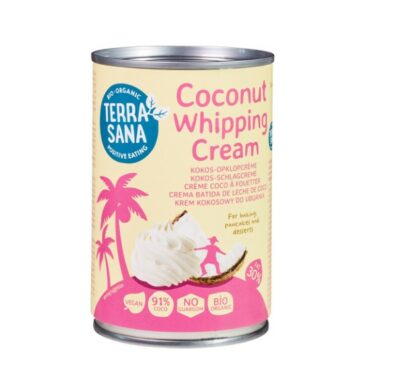 TerraSana coconut whipping cream