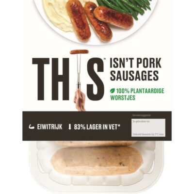 This Isn't pork plant based sausages