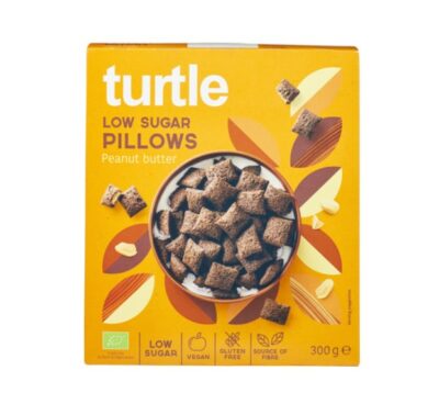 Turtle low sugar pillows peanut butter