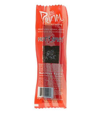 Primal Spirit Foods jerky strips hot & spicy