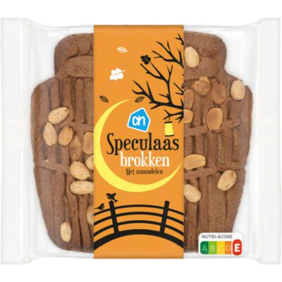 AH speculaasbrokken met amandelen