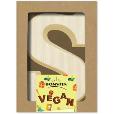 Bonvita vegan chocoladeletter wit