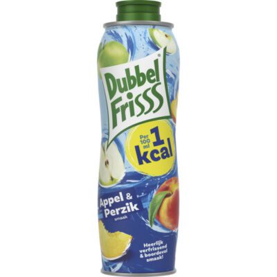 DubbelFrisss appel & perzik siroop