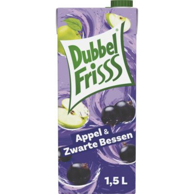 DubbelFrisss appel & zwarte bessen