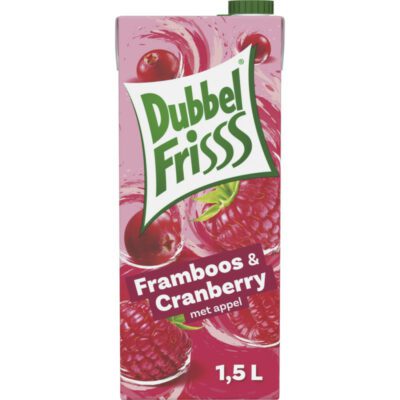 DubbelFrisss framboos & cranberry