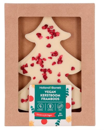 Holland & Barrett vegan kerstboom framboos