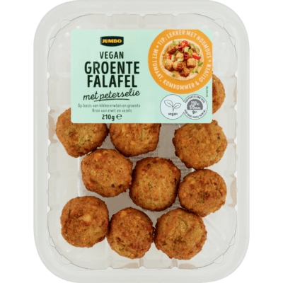 Jumbo vegan groente falafel