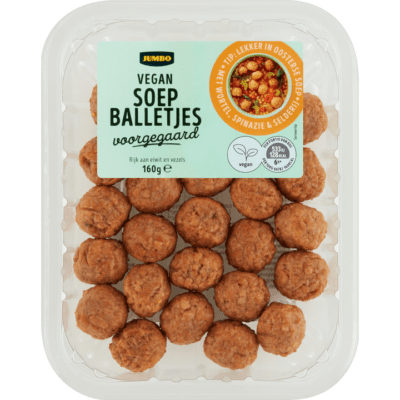 Jumbo vegan soepballetjes