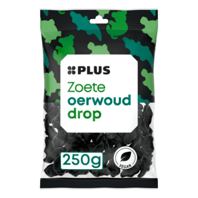 Plus zoete oerwoud drop