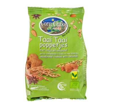 Corn crake organic Glutenvrije taai taai poppetjes