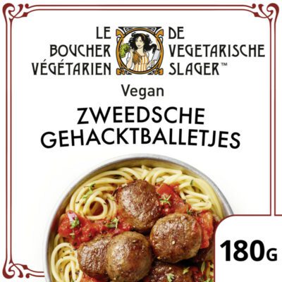 Vegetarische Slager zweedsche gehacktballetjes