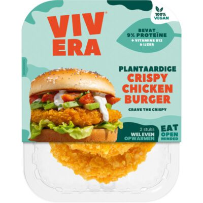 Vivera crispy chicken burger