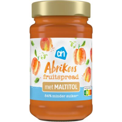 AH abrikoos fruitspread met maltitol