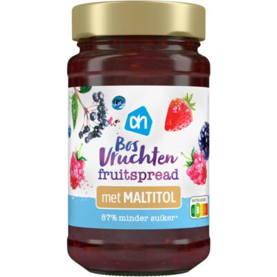 AH bosvruchten fruitspread met maltitol