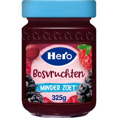 Hero jam bosvruchten minder zoet