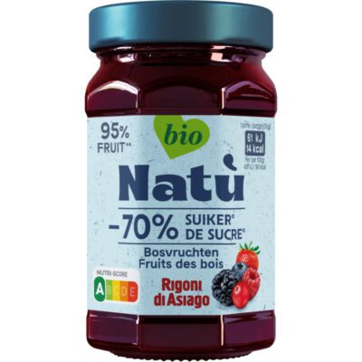 Natù bio bosvruchtenspread