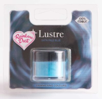 RD Eetbaar Glanspoeder (Lustre) Satin Pale Blauw