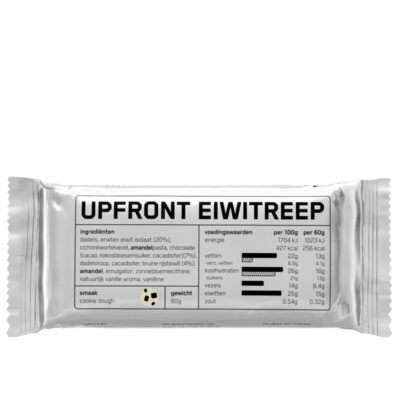 Upfront eiwitreep cookie dough