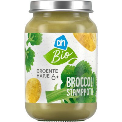 AH bio groentehapje broccoli stamppotje 6m+