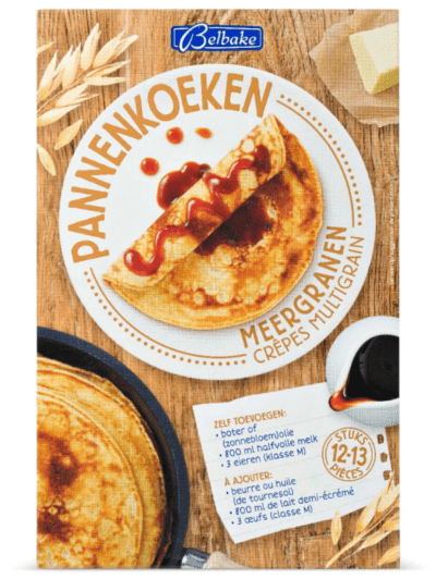 Belbake meergranen pannenkoeken