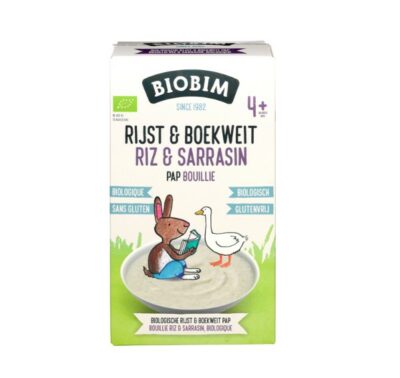 Biobim rijst & boekweit pap 4m+