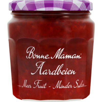 Bonne Maman aardbeien meer fruit minder suiker