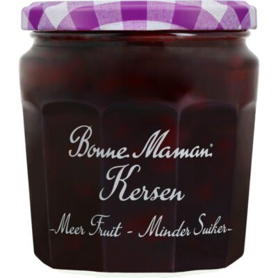 Bonne Maman kersen meer fruit minder suiker