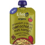 Ella's kitchen groenten + linzen ovenschotel met komijn