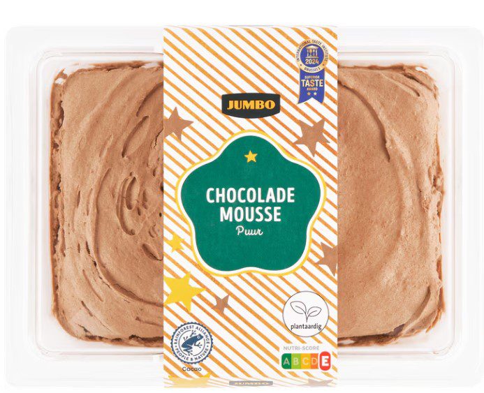 Jumbo chocolademousse puur
