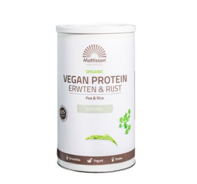 Mattisson bio vegan proteïne erwten & rijst naturel