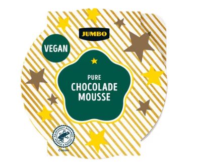 vegan pure chocolade mousse