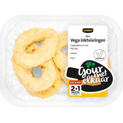 Jumbo Gourmet Elkaar Mini Vega Inktvisringen