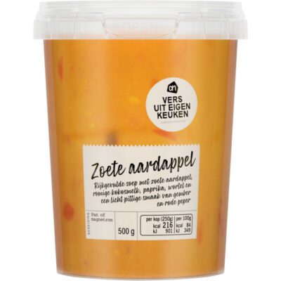 AH verse soep zoete aardappel