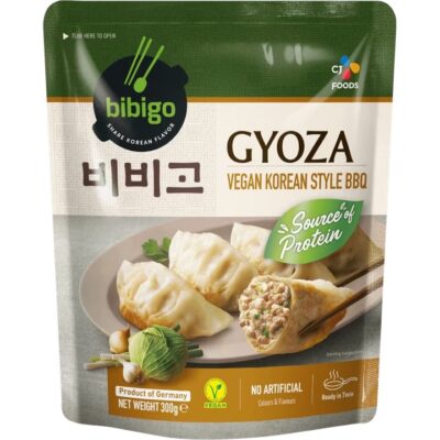 Bibigo gyoza vegan korean style bbq