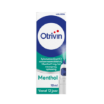Otrivin menthol xylometazoline HCI 1 mg/ml neusspray