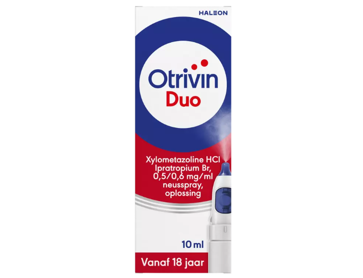 Otrivin Duo Xylometazoline HCl Ipratropium Br, 0,5/0,6 MG/ML Neusspray