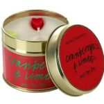 Bomb Cosmetics tinned candle cranberry