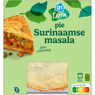 AH terra pie surinaamse masala