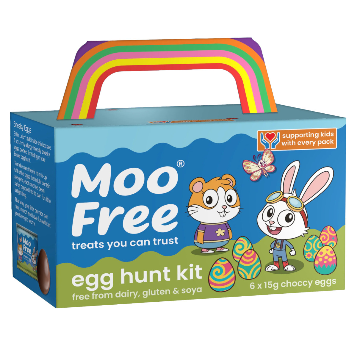 Moo Free easter egg hunt kit