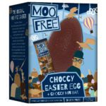 Moo Free choccy easter egg (met choccy mini bar)