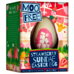 Moo Free strawberry sundae easter egg