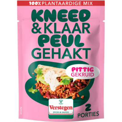 Verstegen kneed & klaar peul gehakt pittig gekruid