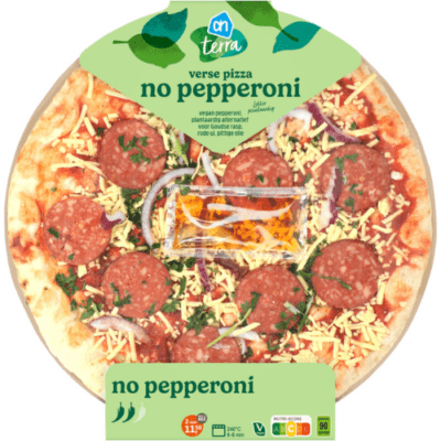 AH Terra verse pizza no pepperoni