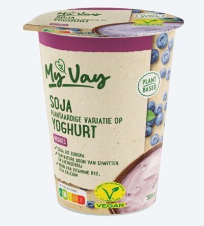 My Vay sojayoghurt bosbes