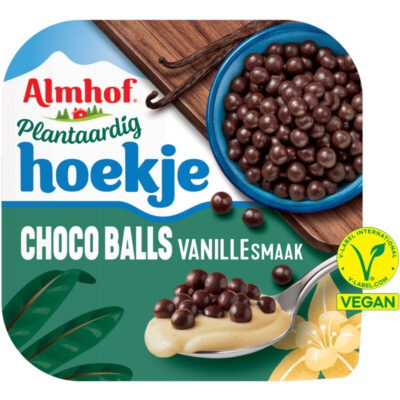 Almhof Hoekje choco balls plantaardig