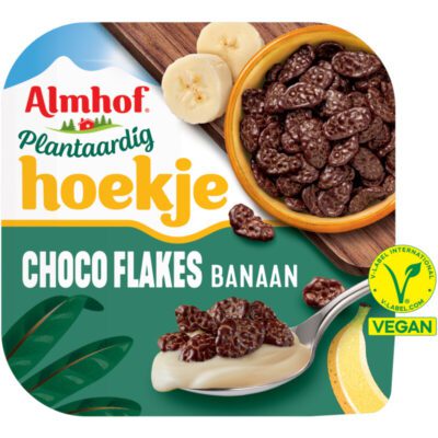 Almhof Hoekje choco flakes plantaardig