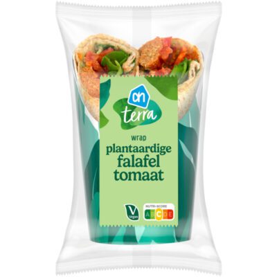 AH Terra Plantaardige wrap falafel tomaat