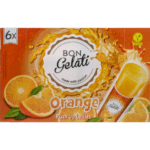 Bon Gelati push up lollies orange